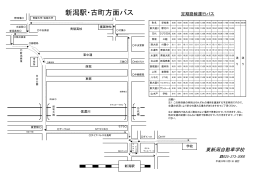 新潟駅・古町方面バス
