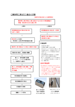 解体等工事を行う場合の手順（PDF形式：103KB）
