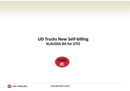 UD Trucks New Self-billing 20150218