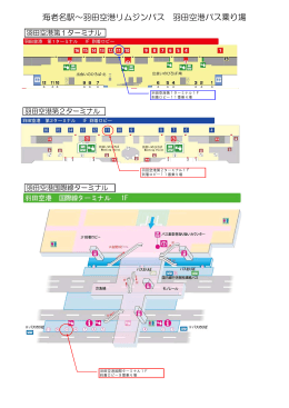 羽田空港バス乗り場(PDF文書)