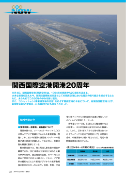 関西国際空港開港20周年