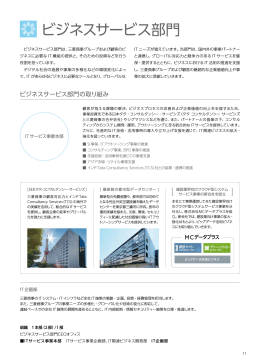 部門 / 営業グループの紹介 (PDF:2.4MB)