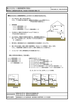 階とみなさない小屋裏物置等の取扱いについて（PDF：121KB）