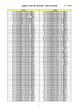 旧新住所対照表（PDF形式：34KB）