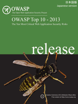 OWASP Top 10 2013