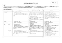 岩手県災害警戒本部体制の見直しについて 資料1－2