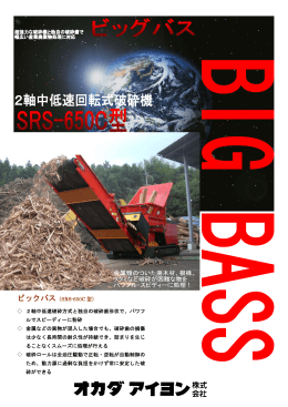 ビッグバスカタログ SRS-650C