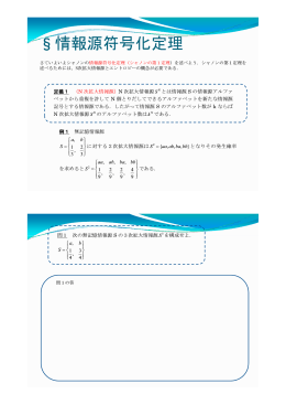 情報源符号化定理