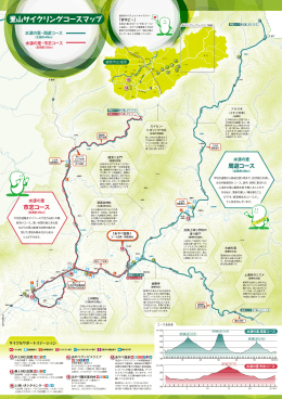 里山サイクリングコースマップ面（PDF：3454KB）