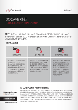 DocAve 6 移行 ソリューション for SharePoint