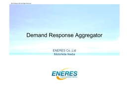 Demand Response Aggregator