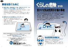 首かけ式乳幼児用浮き輪の事故(NO.310)[PDF形式]