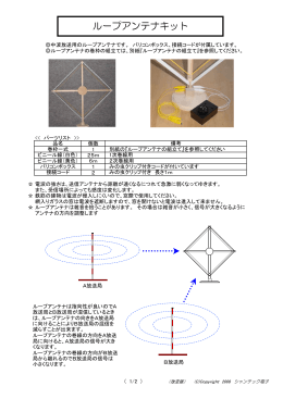 説明書（PDF） - ラジオキットのシャンテック電子