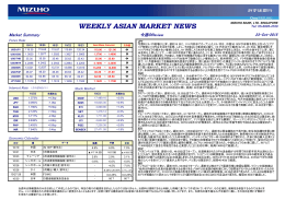 Weekly Asia Market News (J) 151023