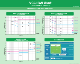 VCCI EMI 規格表