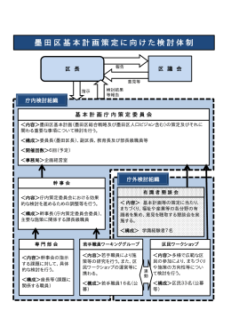 資料3別紙 検討体制（PDF：35KB）