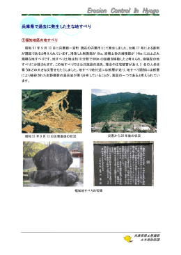 兵庫県で発生した地すべり（PDF：431KB）