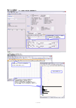 CSVファイルの展開【※】 画面1 NACCS業務画面 ： 「VPX 入港前統一