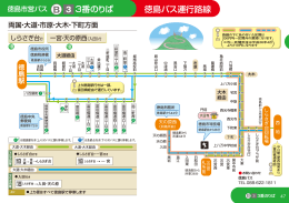徳島バス運行路線 B 3 3番のりば