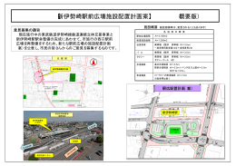 参考資料 新伊勢崎駅前広場施設配置計画（案）概要版
