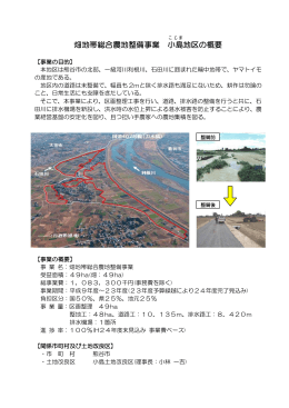 畑地帯総合農地整備事業「小島地区」（PDF：615KB）