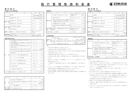 旅行業務取扱料金表(PDF/170KB)