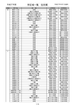 区立小・中学校通学区域表（住所別）（PDF：36KB）