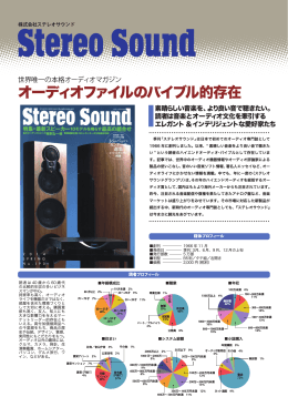 「Stereo Sound」（媒体資料）