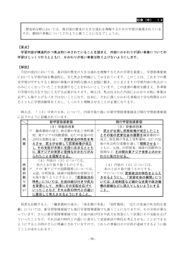 歴史的 レキシテキ 分野 ブンヤ においては