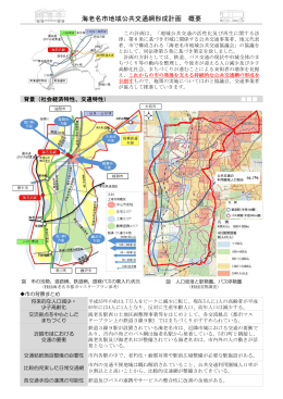 海老名市地域公共交通網形成計画【概要版】(PDF文書)