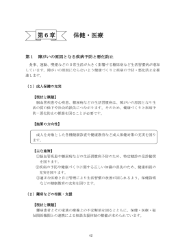 第6章 保健・医療 【PDFファイル：172KB】