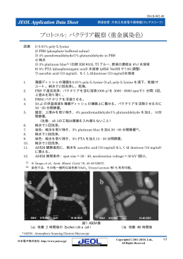 PDF 370KB - 日本電子株式会社