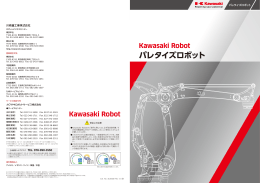 パレタイズロボット - Kawasaki Robotics
