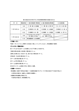 印刷用PDF - 全日本大学準硬式野球連盟