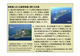 硫黄島遺骨帰還事業(PDF:316KB)