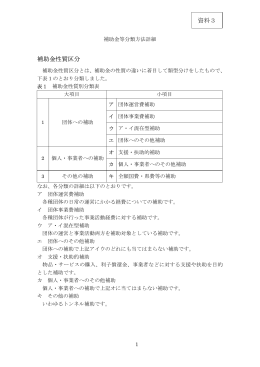 補助金性質区分 資料3