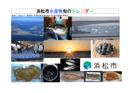 浜松市水産物旬のカレンダー