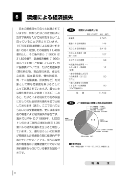 6 喫煙による経済損失