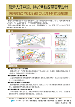 都営大江戸線勝どき駅では予想を遥かに上回る駅周辺地域の開発によって