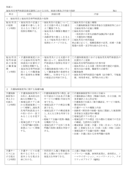 科目 目的 到達目標 内容 1 福祉用具と福祉用具専門相談員の役割 福祉