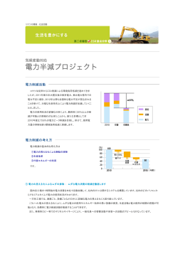 電力削減活動 電力削減の考え方