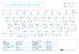 Illustrator CS5 Keyboard Shortcut Cheatsheet