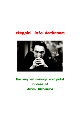 steppin` into darkroom