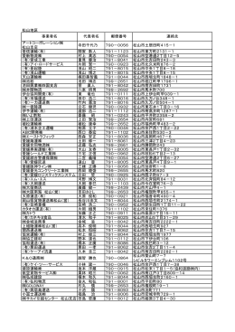 松山地区 アートコーポレーション   松山支店 寺田千代乃 790－0056