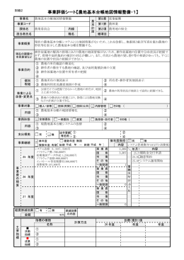 事業評価シート【農地基本台帳地図情報整備-1】