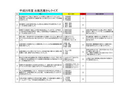 「お風呂屋さん共汗クイズ」の正解と解説(PDF形式, 120.52KB)