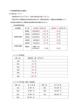 「与那国町簡易水道事」