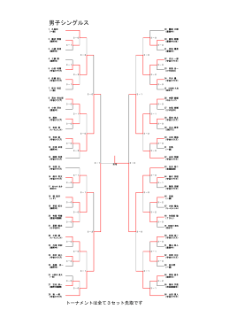 一般男子シングルス決勝トーナメント（PDF：41KB）