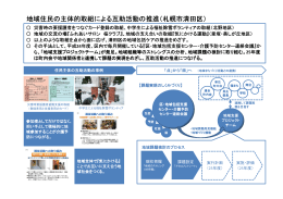 地域包括ケアシステム構築に関する取組事例（札幌市）