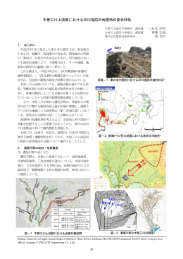 木曽三川上流部における河川堤防の地震時の変状特性